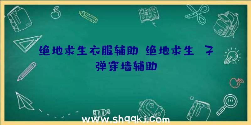 绝地求生衣服辅助、绝地求生